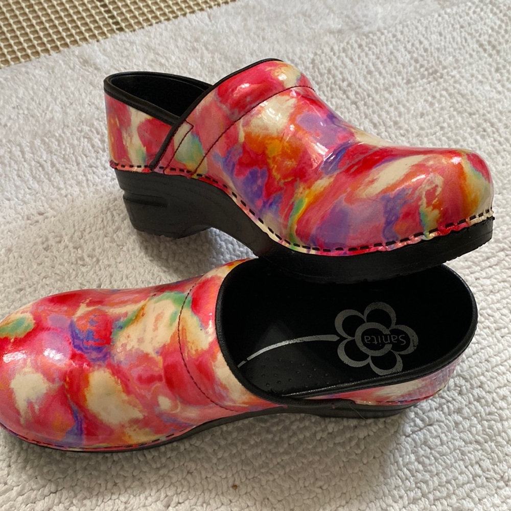 Sanita’s clogs, size 8